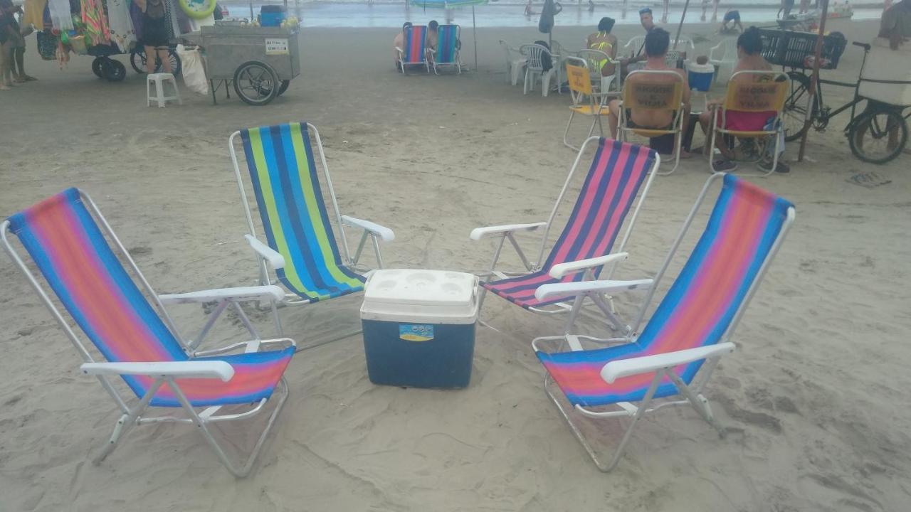 프라이아 그란데 Lindo Apto 300M Praia Da Ocian E Centro - Vista Mar- Varanda Sacada - Wi-Fi 300 Mbps - Vaga De Garagem - Acomoda Ate 6 Pessoas 아파트 외부 사진