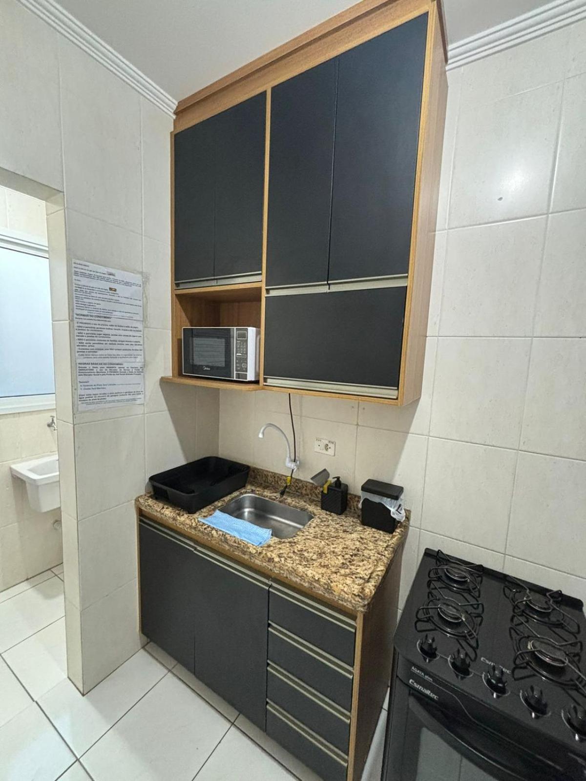 프라이아 그란데 Lindo Apto 300M Praia Da Ocian E Centro - Vista Mar- Varanda Sacada - Wi-Fi 300 Mbps - Vaga De Garagem - Acomoda Ate 6 Pessoas 아파트 외부 사진