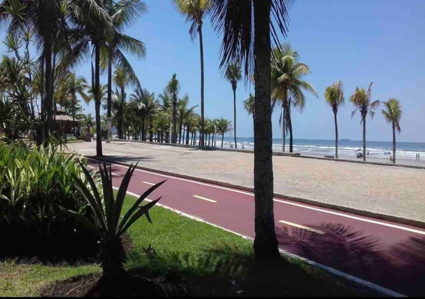 프라이아 그란데 Lindo Apto 300M Praia Da Ocian E Centro - Vista Mar- Varanda Sacada - Wi-Fi 300 Mbps - Vaga De Garagem - Acomoda Ate 6 Pessoas 아파트 외부 사진