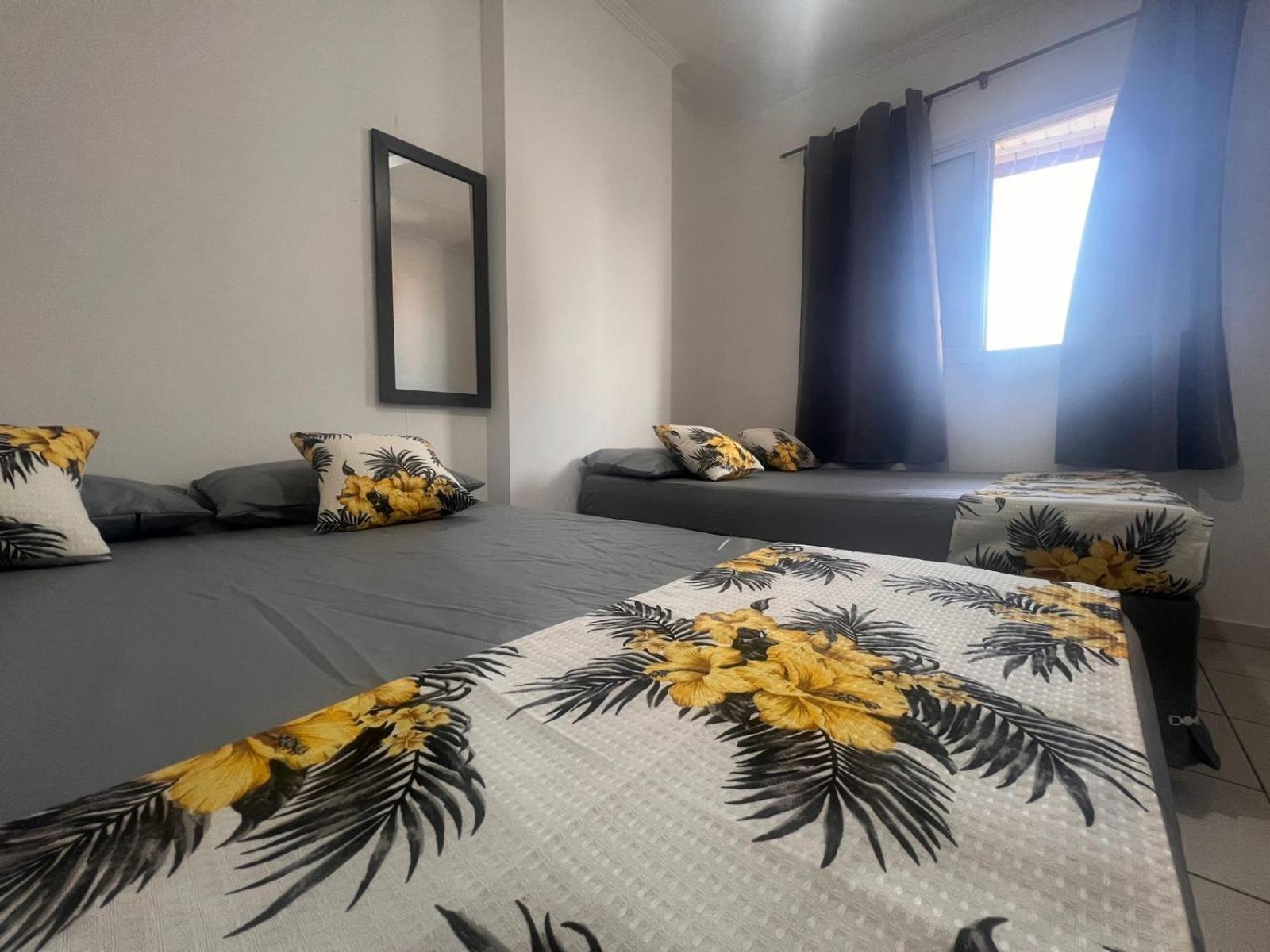 프라이아 그란데 Lindo Apto 300M Praia Da Ocian E Centro - Vista Mar- Varanda Sacada - Wi-Fi 300 Mbps - Vaga De Garagem - Acomoda Ate 6 Pessoas 아파트 외부 사진
